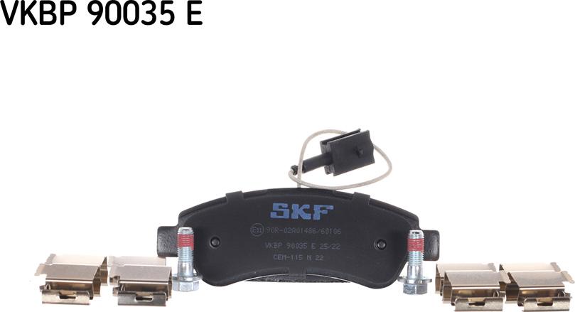 SKF VKBP 90035 E - Jarrupala, levyjarru inparts.fi