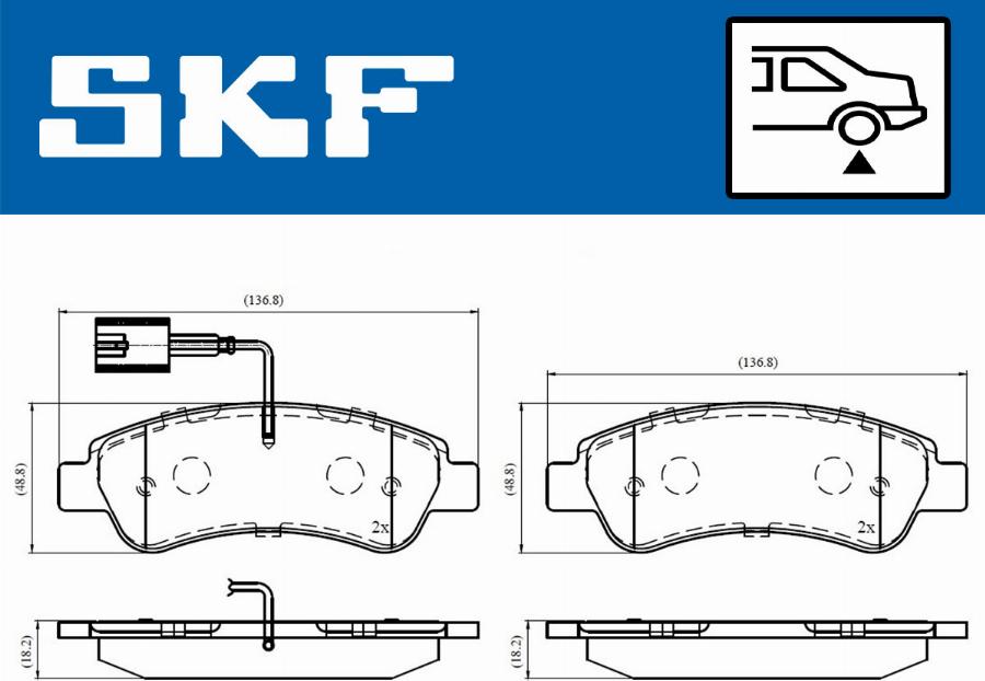 SKF VKBP 90035 E - Jarrupala, levyjarru inparts.fi