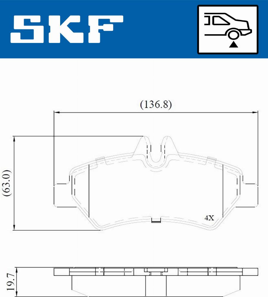 SKF VKBP 90071 E - Jarrupala, levyjarru inparts.fi