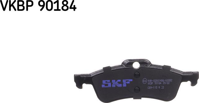 SKF VKBP 90184 - Jarrupala, levyjarru inparts.fi