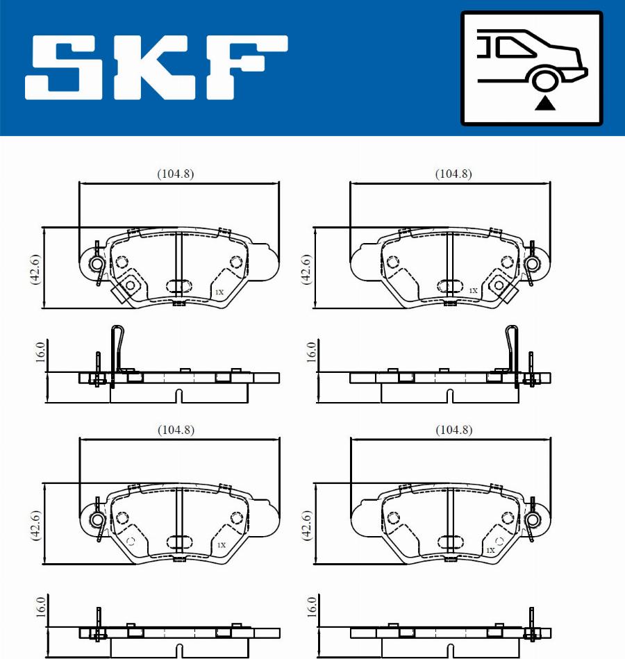 SKF VKBP 90894 A - Jarrupala, levyjarru inparts.fi