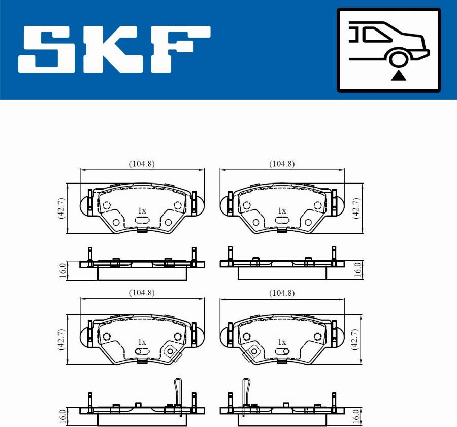 SKF VKBP 90806 A - Jarrupala, levyjarru inparts.fi