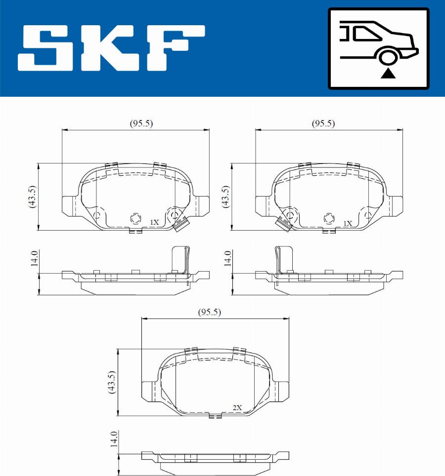 SKF VKBP 90808 A - Jarrupala, levyjarru inparts.fi