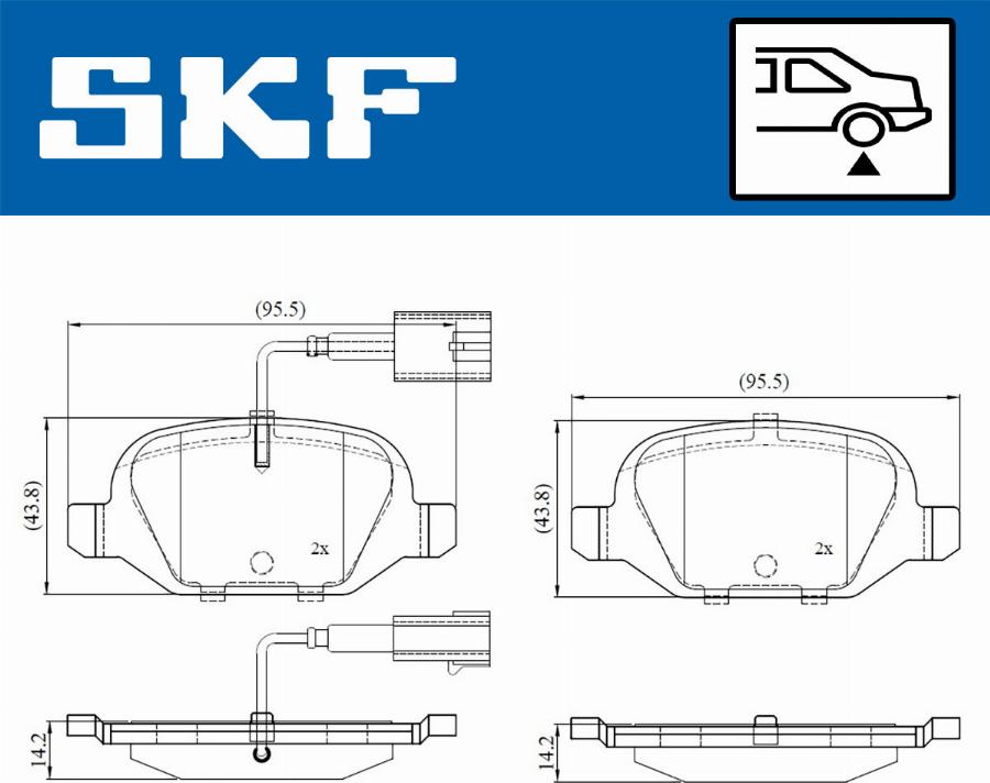 SKF VKBP 90391 E - Jarrupala, levyjarru inparts.fi