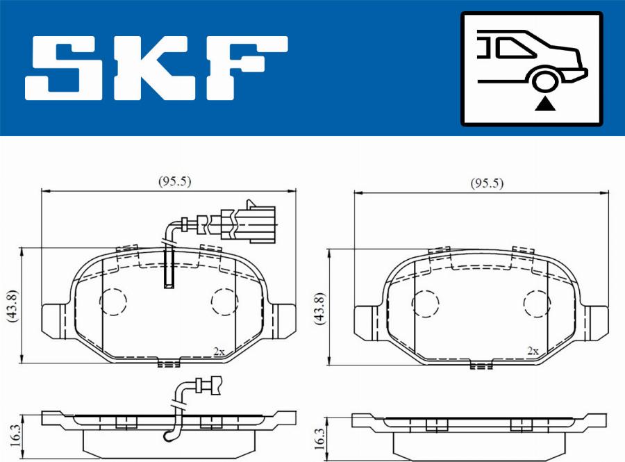 SKF VKBP 90398 E - Jarrupala, levyjarru inparts.fi