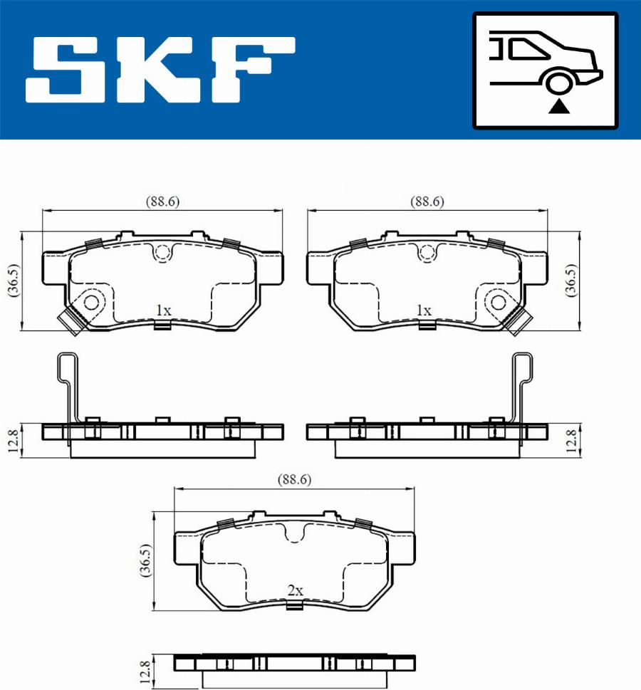 SKF VKBP 90381 A - Jarrupala, levyjarru inparts.fi