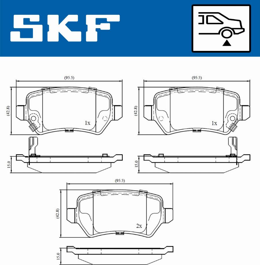 SKF VKBP 90338 A - Jarrupala, levyjarru inparts.fi