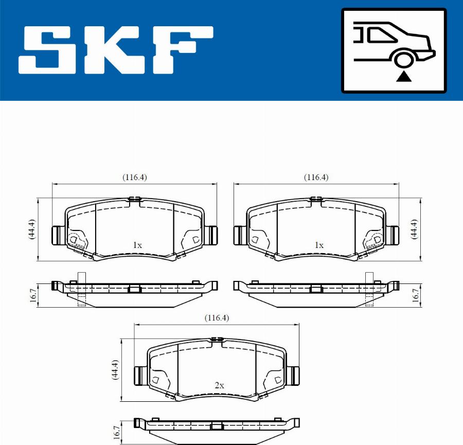 SKF VKBP 90374 A - Jarrupala, levyjarru inparts.fi