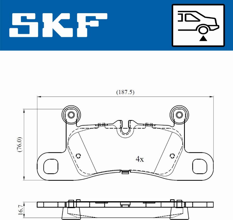 SKF VKBP 90297 - Jarrupala, levyjarru inparts.fi