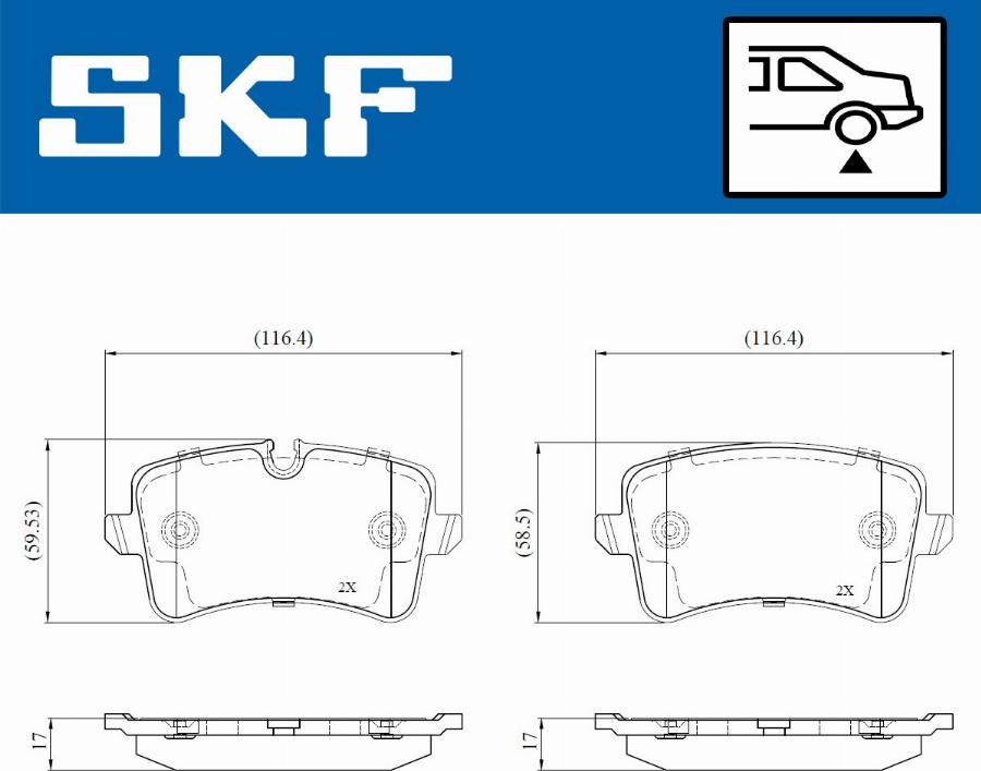 SKF VKBP 90792 E - Jarrupala, levyjarru inparts.fi