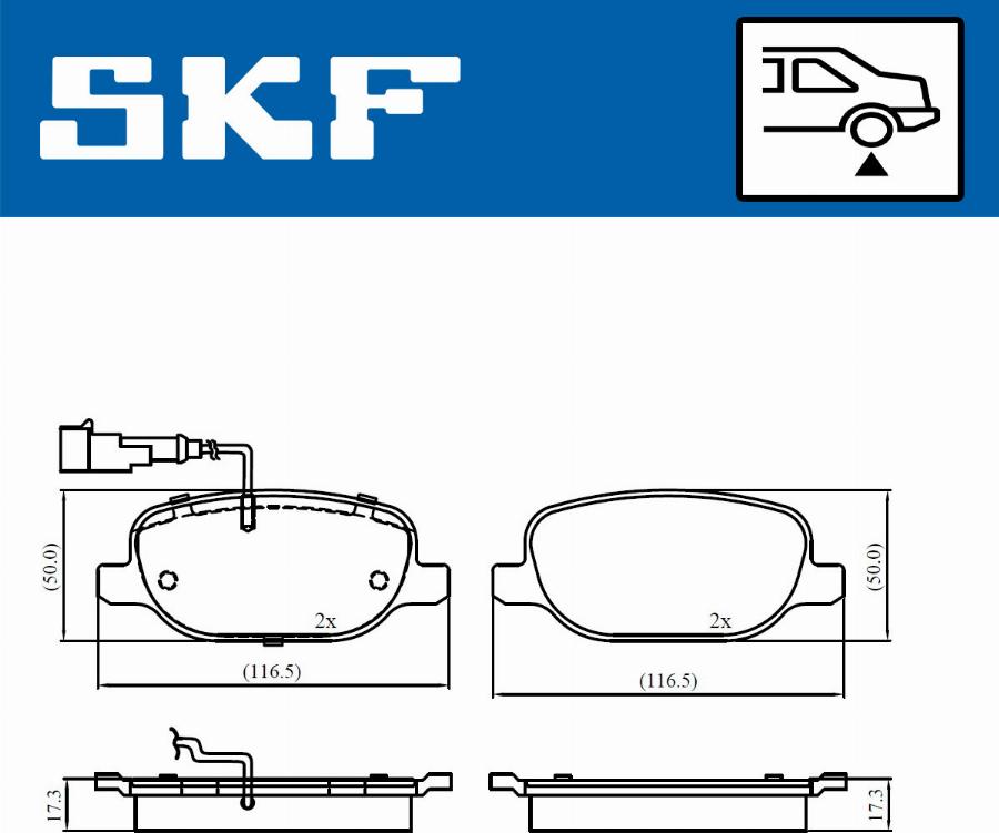 SKF VKBP 91046 E - Jarrupala, levyjarru inparts.fi