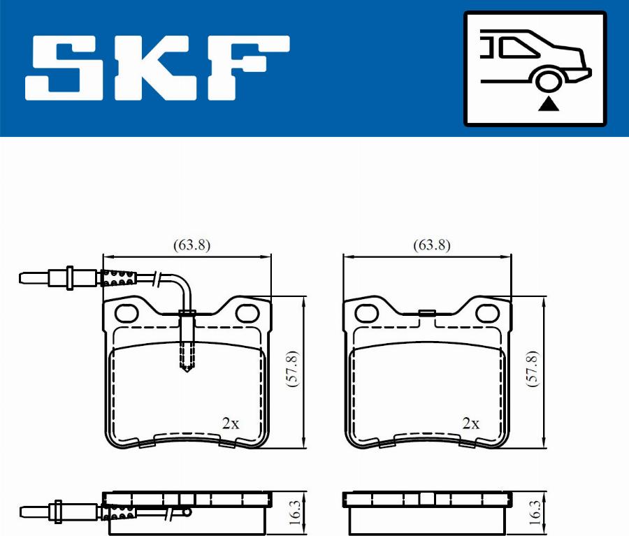 SKF VKBP 91032 E - Jarrupala, levyjarru inparts.fi