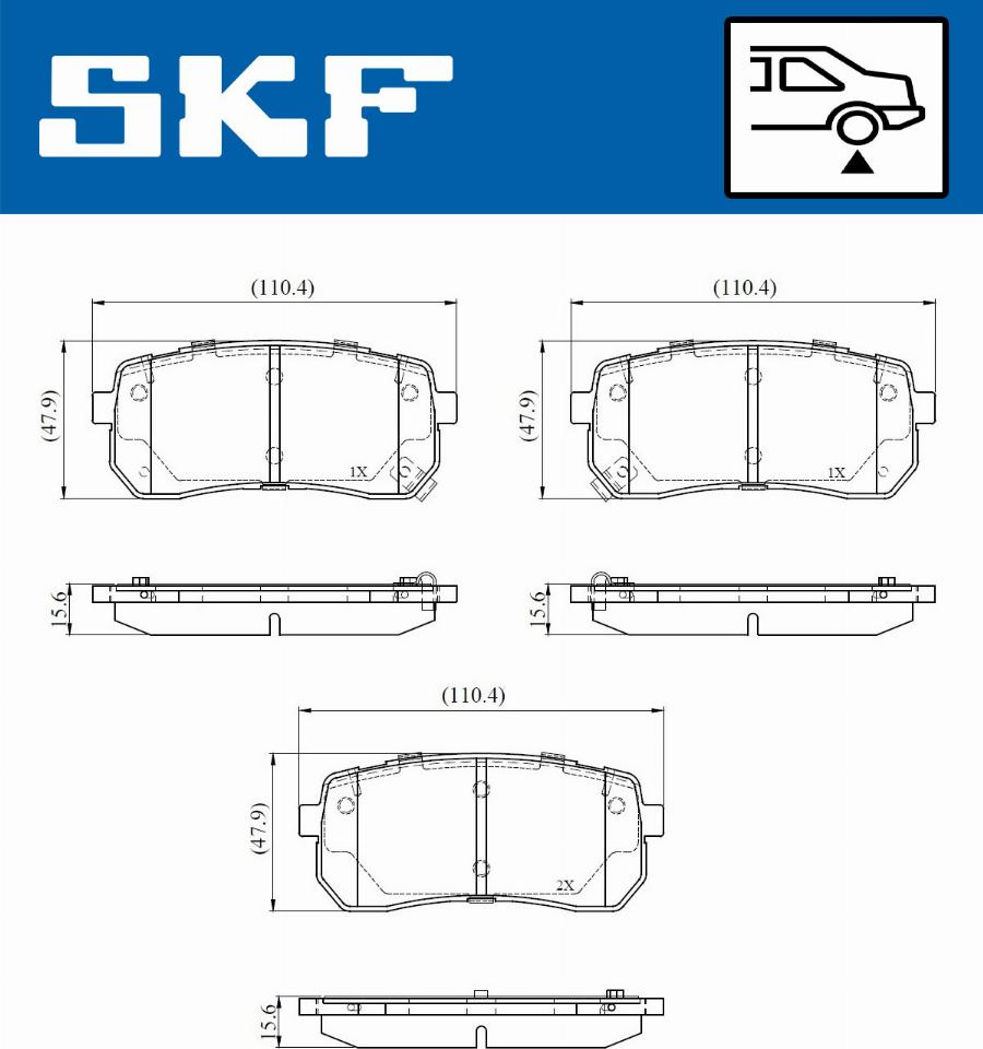 SKF VKBP 91103 A - Jarrupala, levyjarru inparts.fi