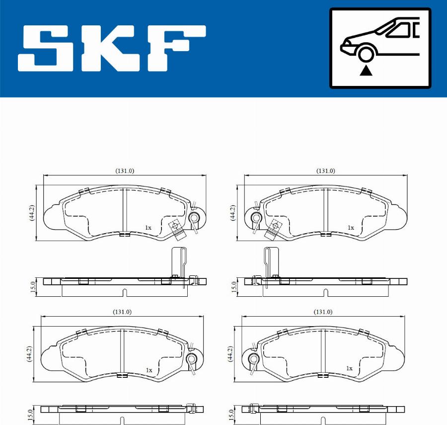 SKF VKBP 80901 A - Jarrupala, levyjarru inparts.fi