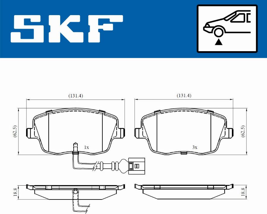 SKF VKBP 80494 E - Jarrupala, levyjarru inparts.fi