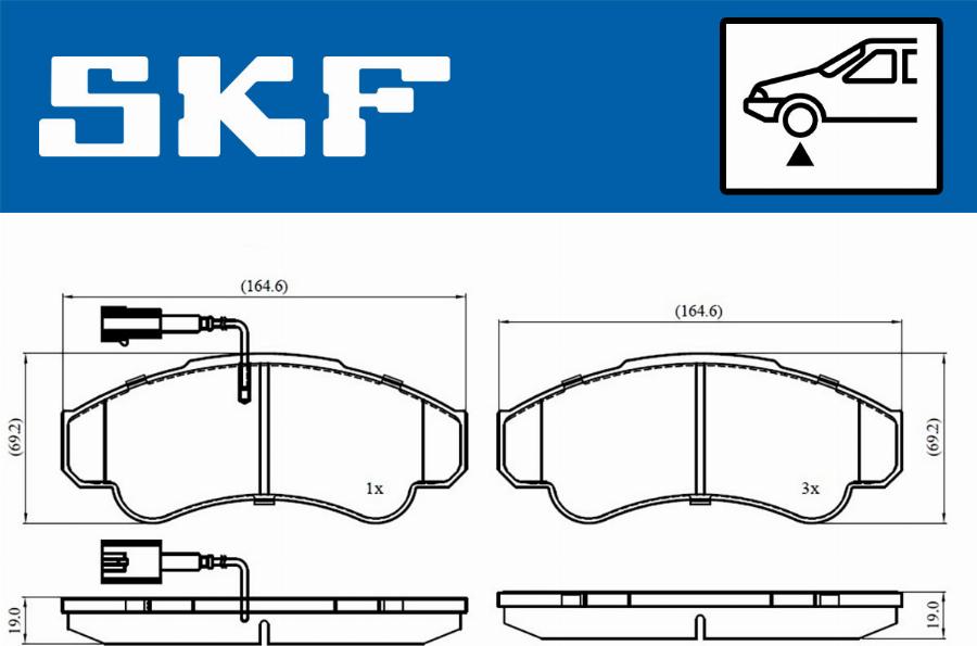 SKF VKBP 80441 E - Jarrupala, levyjarru inparts.fi