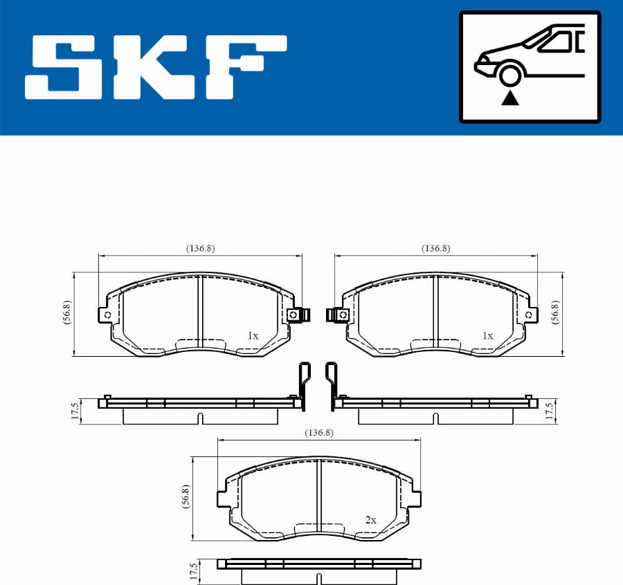 SKF VKBP 80456 A - Jarrupala, levyjarru inparts.fi