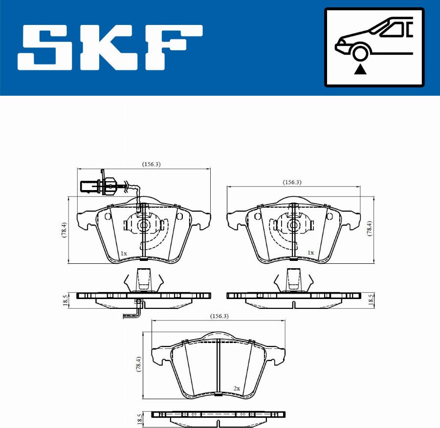 SKF VKBP 80405 E - Jarrupala, levyjarru inparts.fi