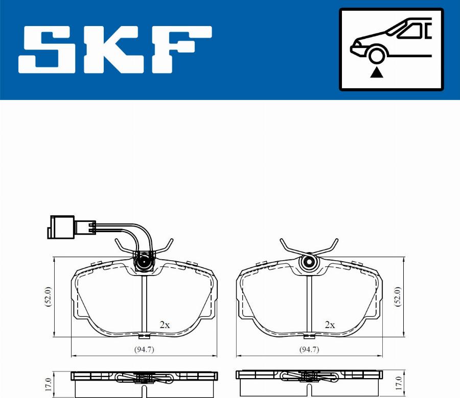 SKF VKBP 80480 E - Jarrupala, levyjarru inparts.fi