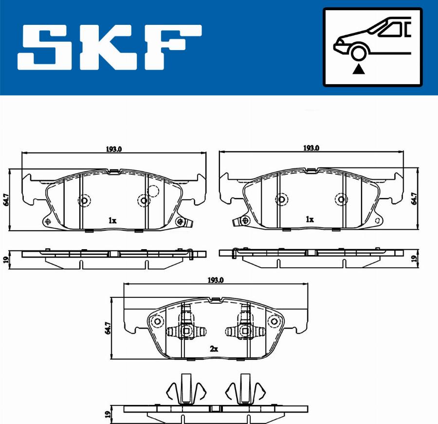 SKF VKBP 80433 A - Jarrupala, levyjarru inparts.fi