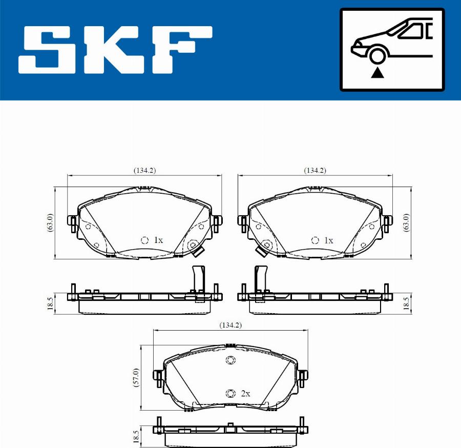 SKF VKBP 80429 A - Jarrupala, levyjarru inparts.fi