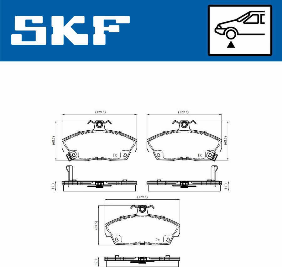 SKF VKBP 80479 A - Jarrupala, levyjarru inparts.fi