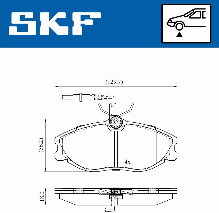 SKF VKBP 80477 E - Jarrupala, levyjarru inparts.fi