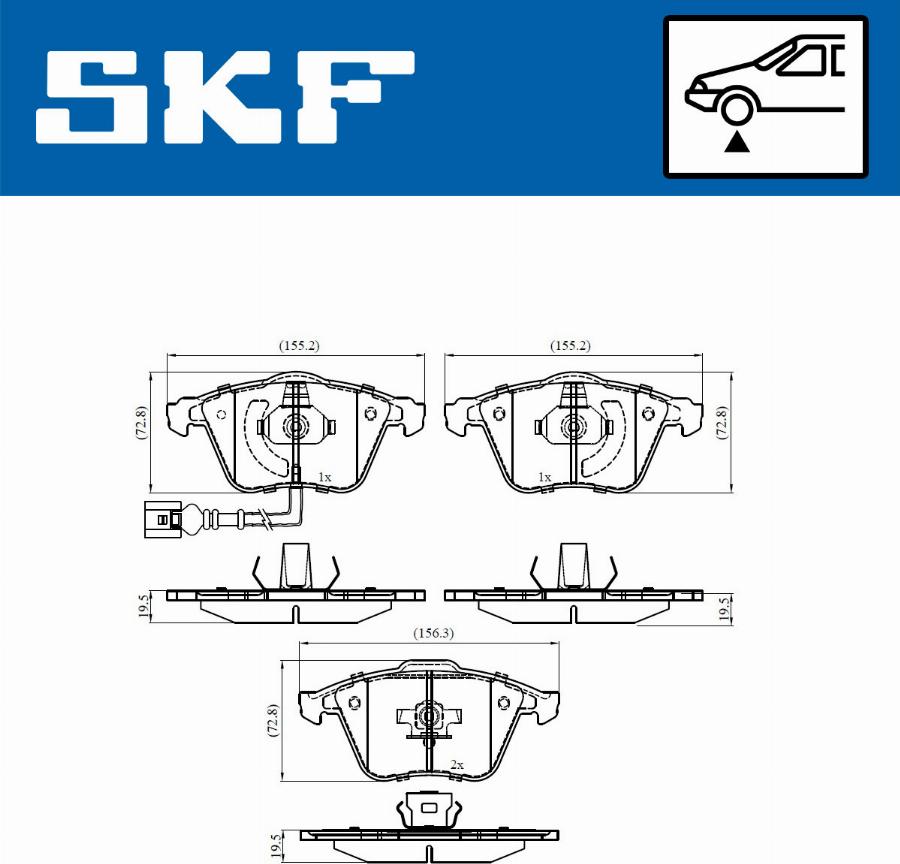 SKF VKBP 80594 E - Jarrupala, levyjarru inparts.fi