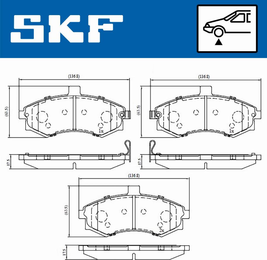 SKF VKBP 80591 A - Jarrupala, levyjarru inparts.fi