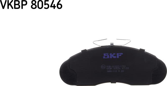 SKF VKBP 80546 A - Jarrupala, levyjarru inparts.fi