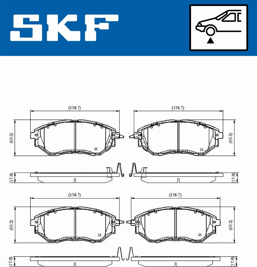 SKF VKBP 80555 A - Jarrupala, levyjarru inparts.fi