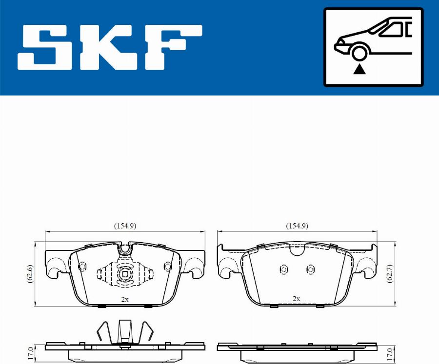 SKF VKBP 80563 - Jarrupala, levyjarru inparts.fi