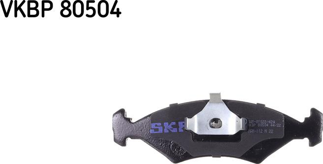 SKF VKBP 80504 - Jarrupala, levyjarru inparts.fi