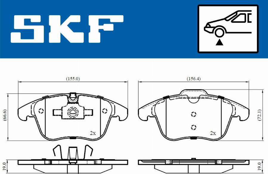 SKF VKBP 80503 - Jarrupala, levyjarru inparts.fi