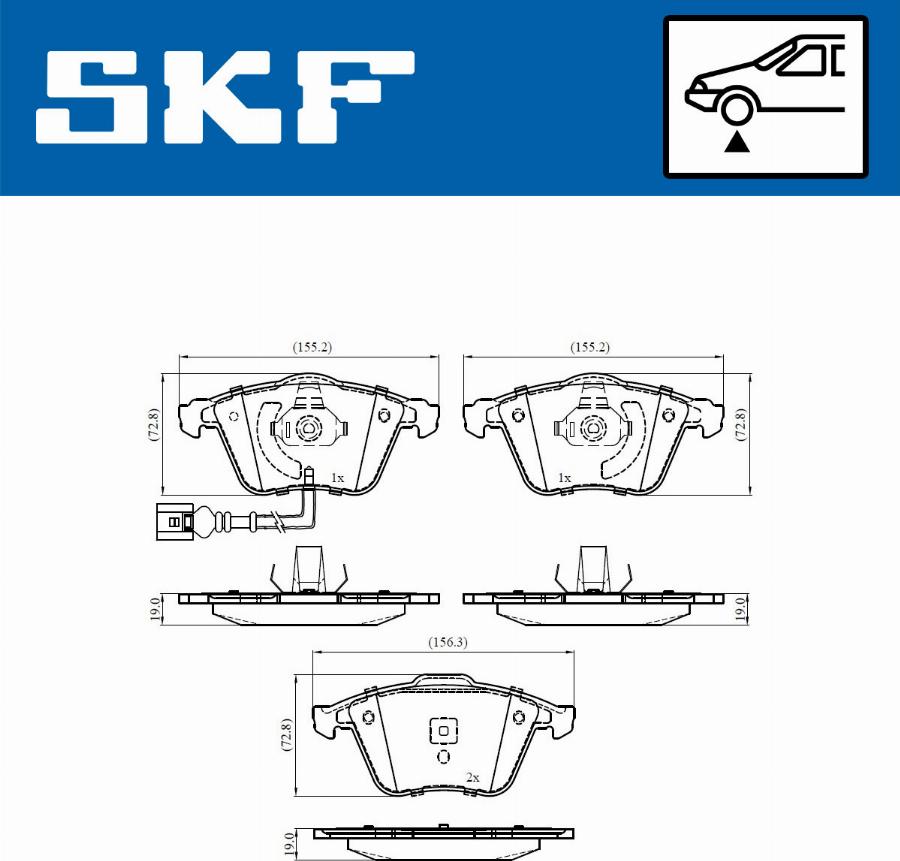 SKF VKBP 80586 E - Jarrupala, levyjarru inparts.fi