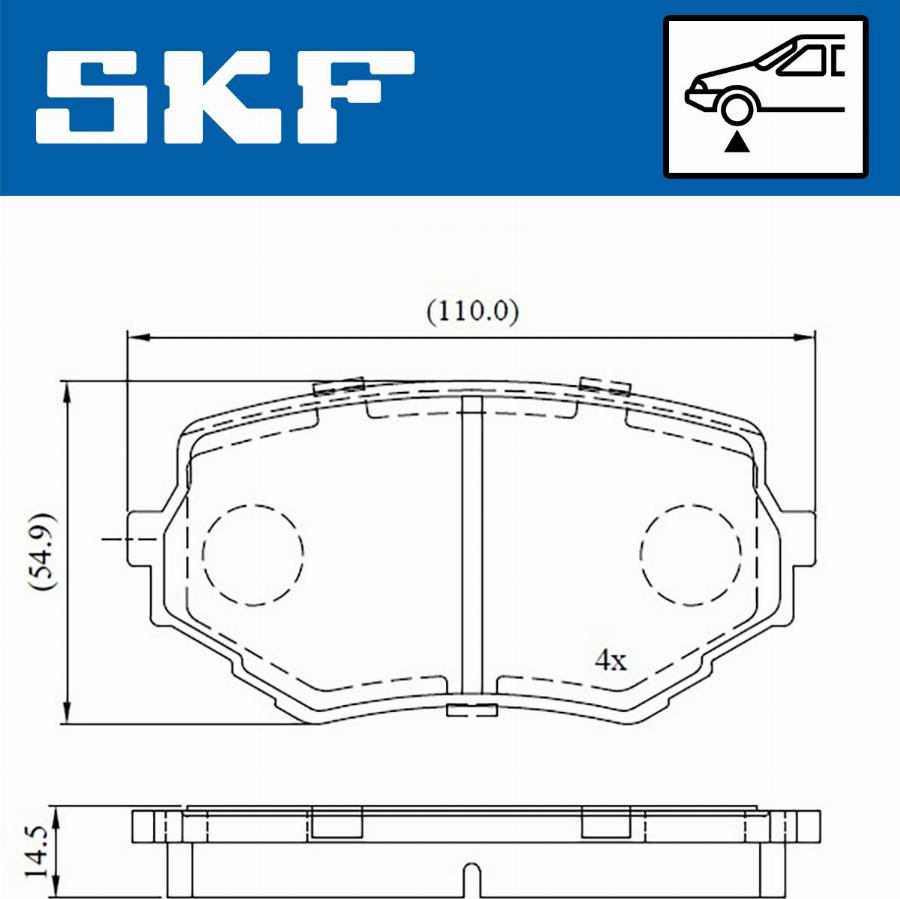 SKF VKBP 80531 A - Jarrupala, levyjarru inparts.fi