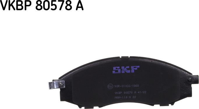 SKF VKBP 80578 A - Jarrupala, levyjarru inparts.fi