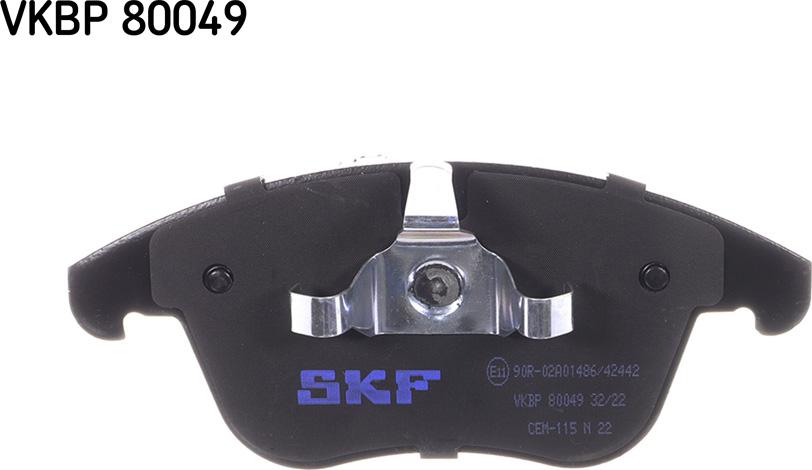 SKF VKBP 80049 - Jarrupala, levyjarru inparts.fi