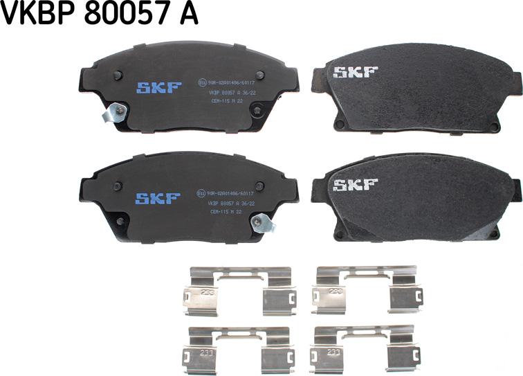 SKF VKBP 80057 A - Jarrupala, levyjarru inparts.fi