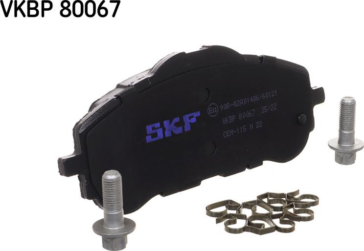 SKF VKBP 80067 - Jarrupala, levyjarru inparts.fi