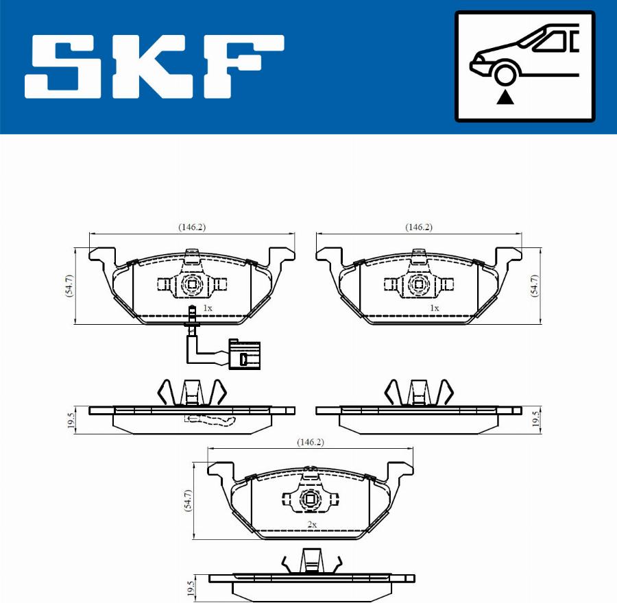 SKF VKBP 80004 E - Jarrupala, levyjarru inparts.fi