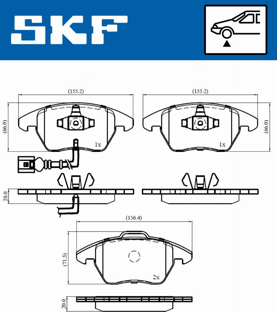 SKF VKBP 80007 E - Jarrupala, levyjarru inparts.fi