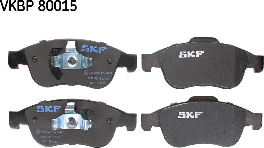 SKF VKBP 80015 - Jarrupala, levyjarru inparts.fi