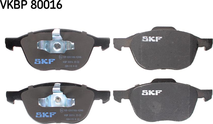 SKF VKBP 80016 - Jarrupala, levyjarru inparts.fi