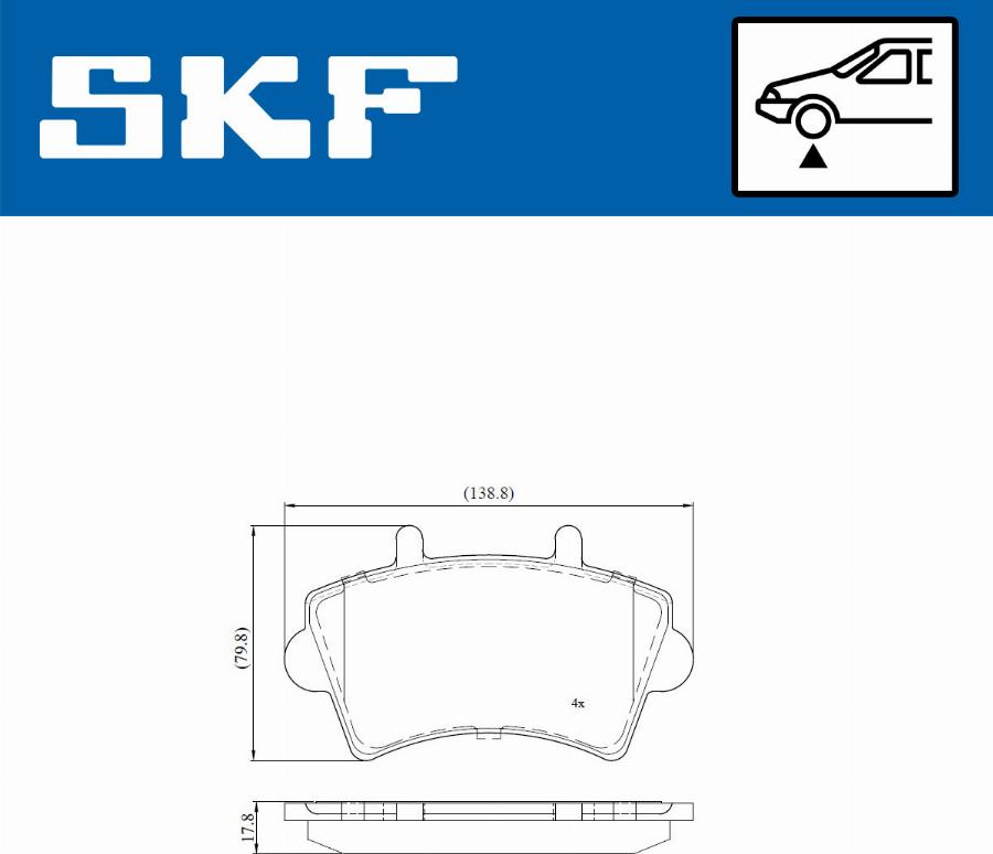 SKF VKBP 80084 - Jarrupala, levyjarru inparts.fi