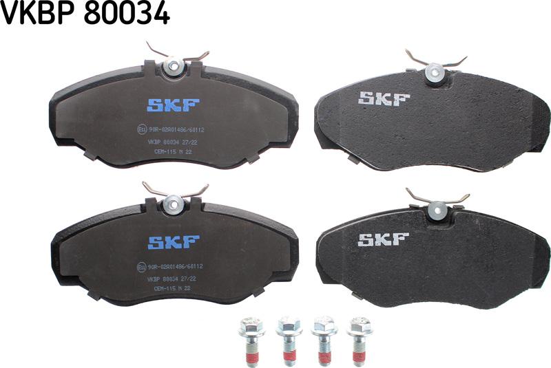 SKF VKBP 80034 - Jarrupala, levyjarru inparts.fi