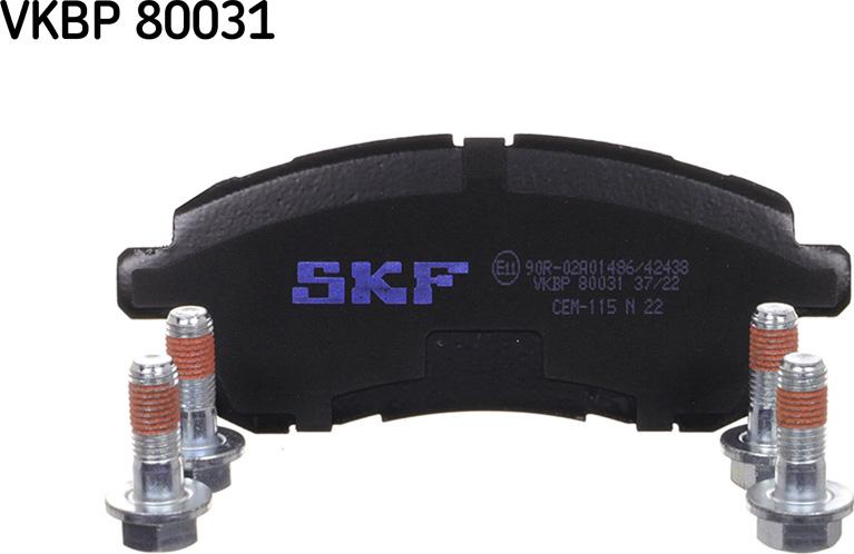 SKF VKBP 80031 - Jarrupala, levyjarru inparts.fi