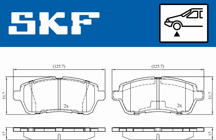 SKF VKBP 80031 - Jarrupala, levyjarru inparts.fi