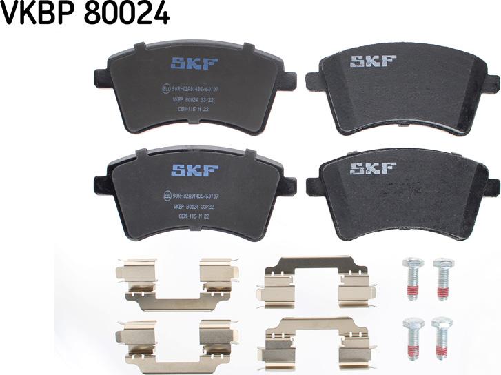 SKF VKBP 80024 - Jarrupala, levyjarru inparts.fi