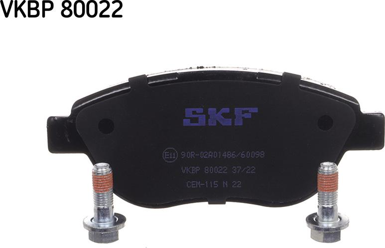 SKF VKBP 80022 - Jarrupala, levyjarru inparts.fi